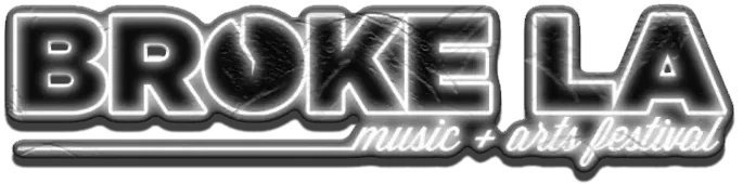 A neon sign that says brokela music and television
